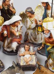 Crèche de Noël Complète 11 Santons - 30cm
