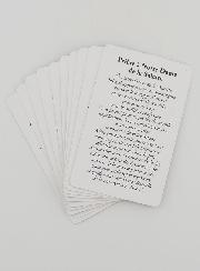 Lot de 10 Cartes de Prière à Notre Dame de la Salette