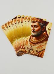 Lot de 10 Cartes de Prière à Saint François de Sales