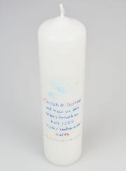 Cierge de Confirmation Les Fruits de l'Esprit Saint - 20cm