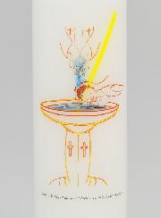 Cierge de Baptême Pour Enfant