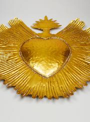 Grand Ex-Voto Mural en Métal - 59cm