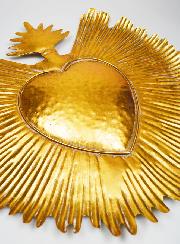 Grand Ex-Voto Mural en Métal - 59cm