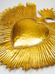 Grand Ex-Voto Mural en Métal - 59cm