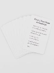 Lot de 10 Cartes de Prière à Notre Dame de Guadalupe