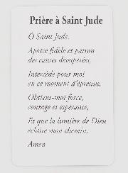 Lot de 10 Cartes de Prière à Saint Jude