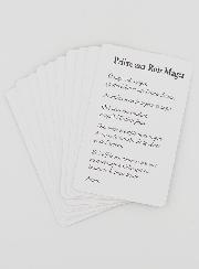 Lot de 10 Cartes de Prière aux Rois Mages