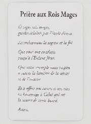 Lot de 10 Cartes de Prière aux Rois Mages