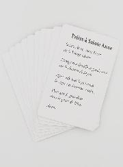 Lot de 10 Cartes de Prière à Sainte Anne