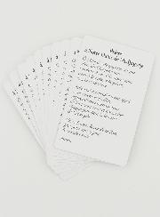 Lot de 10 Cartes de Prière Notre Dame de la Paix