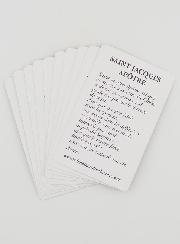 Lot de 10 Cartes de Prière à Saint Jacques Apôtre