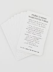 Lot de 10 Cartes de Prière à Notre Dame des Victoires