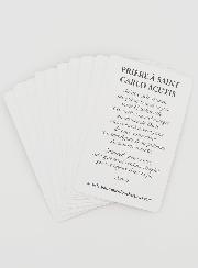 Lot de 10 Cartes de Prière à Saint Carlo Acutis