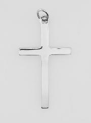 Pendentif Croix en Inox - 26mm