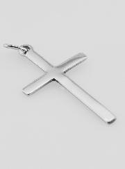 Pendentif Croix en Inox - 26mm