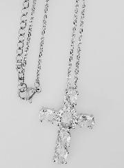 Collier Religieux en Laiton Avec Croix