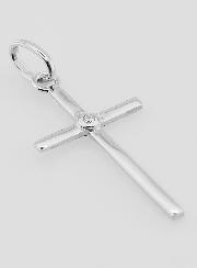 Pendentif Croix en Argent 925 & Zircon