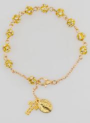 Bracelet Dizainier Médaille Miraculeuse & Croix