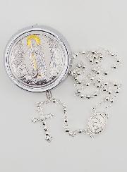 Chapelet & Boîte de Lourdes