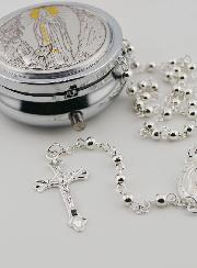 Chapelet & Boîte de Lourdes