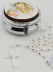 Boîte à Chapelet Ange Gardien - Chapelet Inclus