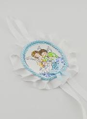 Cadeau de Baptême - Médaille de Berceau Anges Gardiens