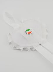 Cadeau de Baptême - Médaille de Berceau Coeur & Ange Lanterne