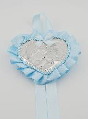 Cadeau de Baptême - Médaille de Berceau Vierge à l'Enfant