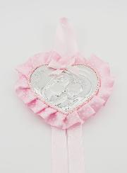 Cadeau de Baptême - Médaille de Berceau Vierge à l'Enfant