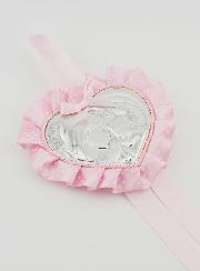 Cadeau de Baptême - Médaille de Berceau Vierge à l'Enfant