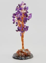 Arbre de Vie sur Agate - Améthyste