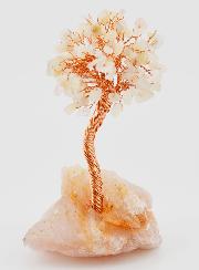 Arbre de Vie Quartz Rose & Pierre de Lune