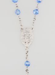 Chapelet Médaille Miraculeuse - Bleu
