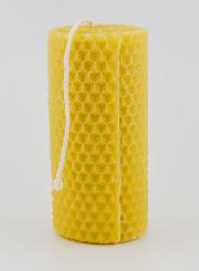 Bougie de Décoration Cire d'Abeille - 10 cm