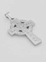Pendentif Croix Celtique en Inox - 45mm