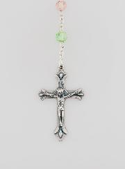 Chapelet Vierge Miraculeuse Grains Multicolores