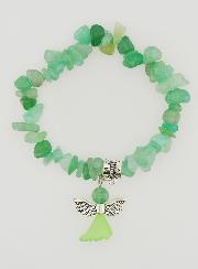 Bracelet Enfant Ange Gardien - Vert