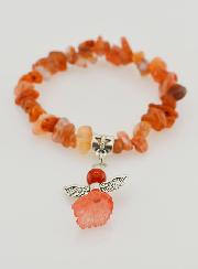 Bracelet Enfant Ange Gardien - Orange