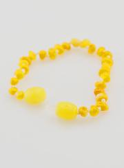 Bracelet Bébé en Ambre Baltique Clair