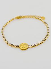 Bracelet de Saint Benoît en Inox Doré