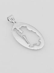 Médaille Saint Jacques de Compostelle - 20mm