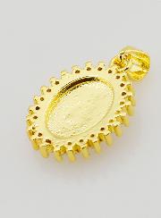 Médaille Vierge Miraculeuse Ivoire - 17mm