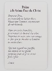 Carte de Prière - Linceul de Turin
