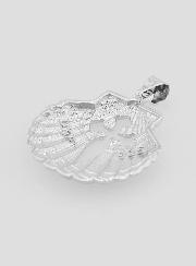 Médaille Coquille & Croix de Saint Jacques - 18mm