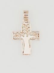 Pendentif Croix Arbre de Vie - 15mm