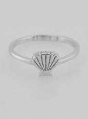 Bague Argent Coquille St Jacques de Compostelle - T60