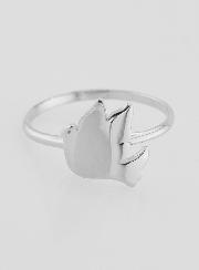 Bague Colombe de la Paix en Argent - T52