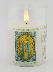 Veilleuse LED - Prière à Notre Dame de Lourdes