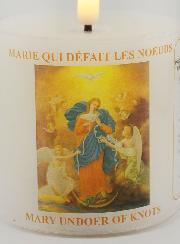 Veilleuse LED - Prière à Marie qui Défait les Noeuds