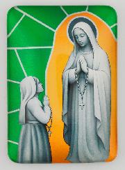Magnet & Livret de Neuvaine - Notre Dame de Lourdes